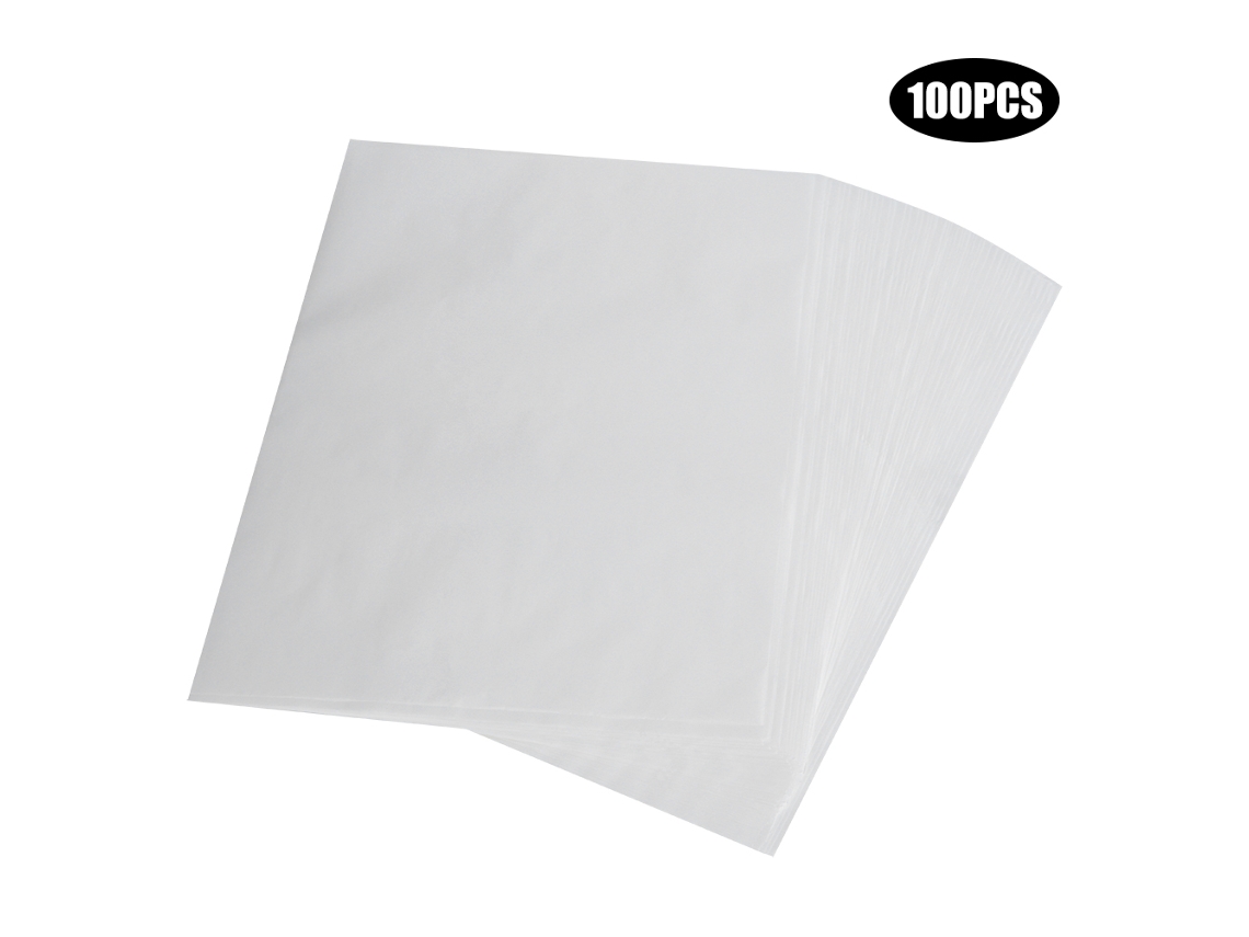100 Unidades De Tapete Silicone Antiaderente Para Assar, Acessórios Cozinha, Branco
