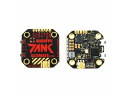 Transmissor Fpv Rush Tank Mini 5.8ghz 48ch Raceband com Potência Selecionável de 0/25/200/500/800mw e Formato Empilhável 20*20 para Drones Rc MDUG