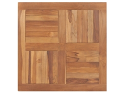 Table Top, Table Tops Vidaxl Marrom Madeira (80 X 80 Cm)