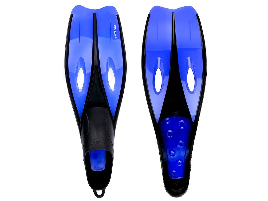 Barbatanas Natação Trout Azul Mspokey