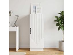Vidaxl Buffet Branco Brilhante 33 X 34,5 X 87 Cm Derivados De Madeira