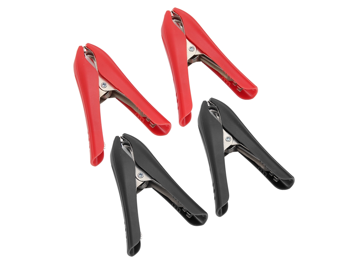 4pcs Pinça Elétrica Isolante de Aço ABS de 100a com Forte Aperto para Teste de Corrente com S/MARCA