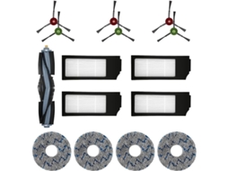 Conjunto de 15 Peças de Pano de Substituição para Ecovacs Deebot T20 T10 X1 Omni | S/MARCA