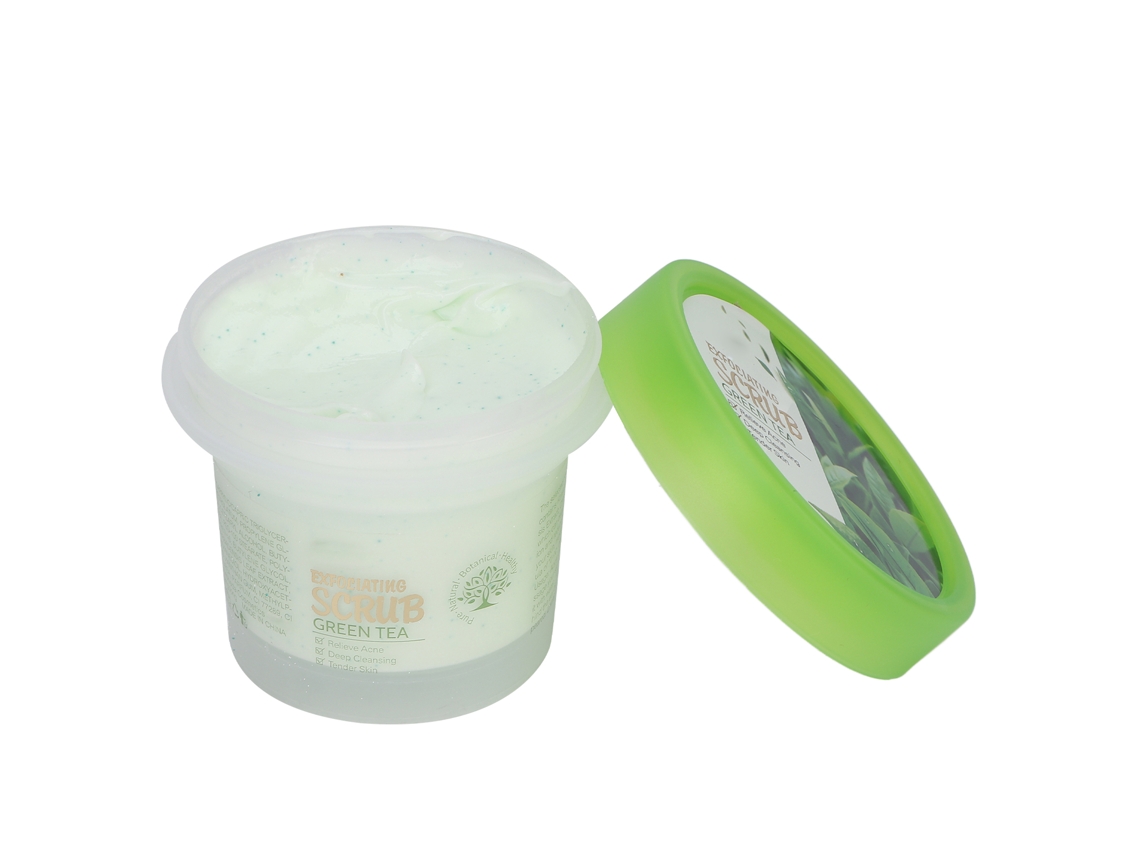 Exfoliante Corporal E Facial De Chá Verde Fenyi: Hidrata, Nutre E Anti-idade - 3.53oz Para Cuidado Natural Da Pele