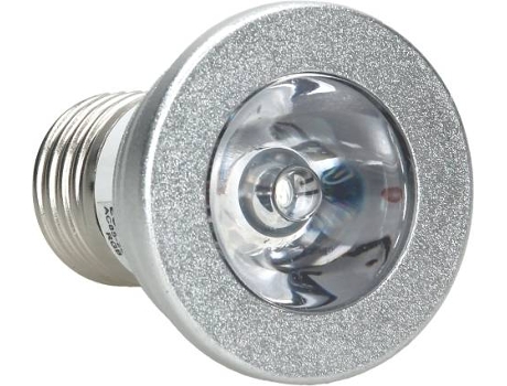 Lâmpada LED  (3 W - Casquilho: E27 - Luz Branco Frio - 250 lm)
