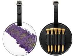 Saco para Tees de Golfe Lavender Group, Preto, Fácil de Transportar | S/MARCA