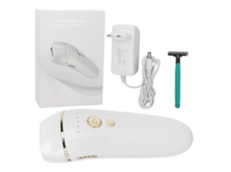 Máquina Portátil De Depilação A Laser Ipl Painless Para Axilas Pernas Braços 110‑240v Branco Plugue Ue