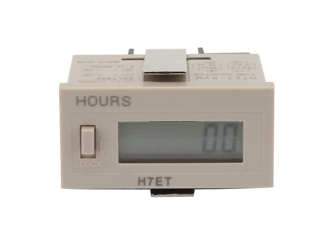 Contador Totalizador Digital Eléctrico H7etbvm De 6 Dígitos Com Tela Lcd Dc 5-36v