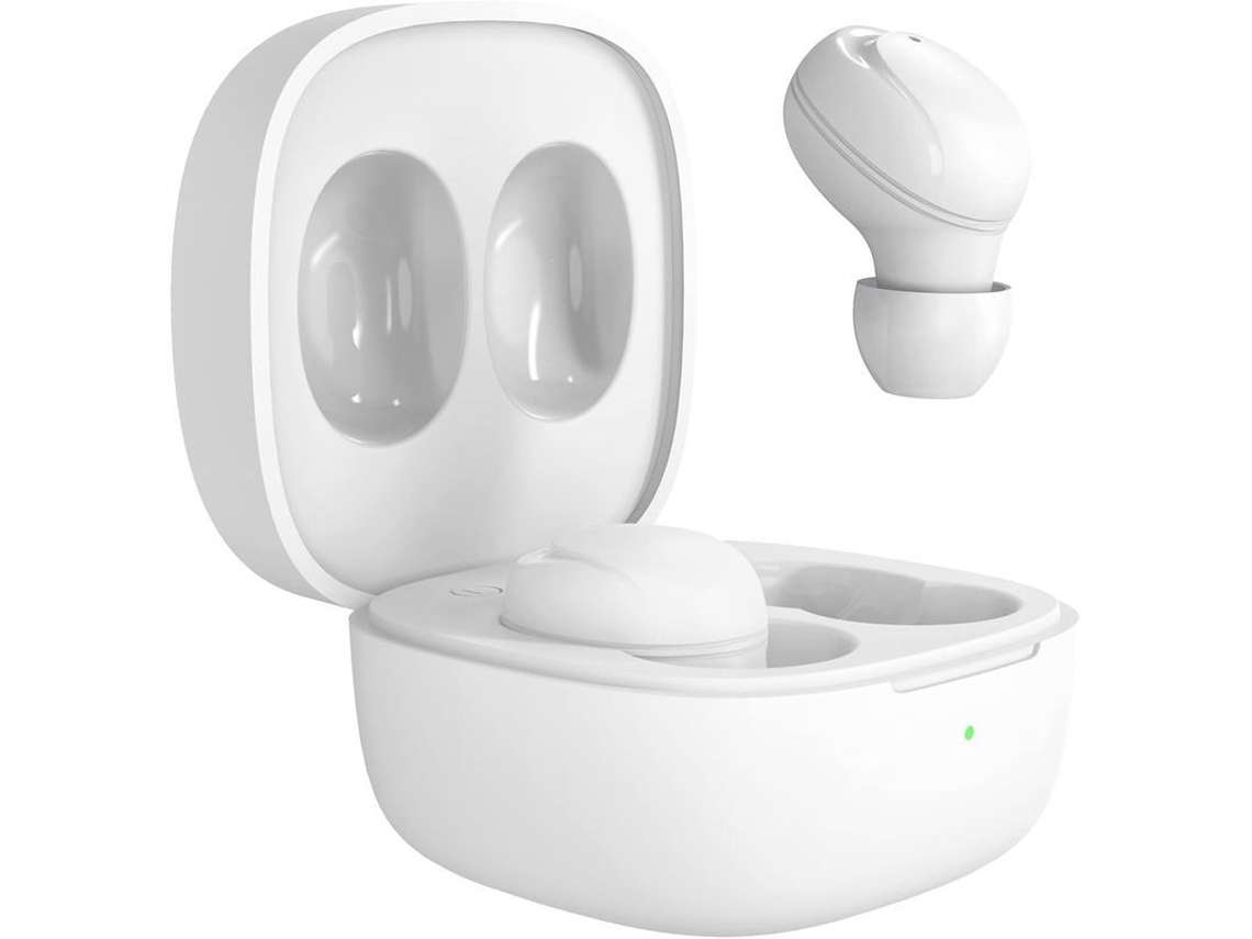 Fones de Ouvido Sem Fio Mini Bluetooth Microfone Intra auricular Earbuds S/MARCA
