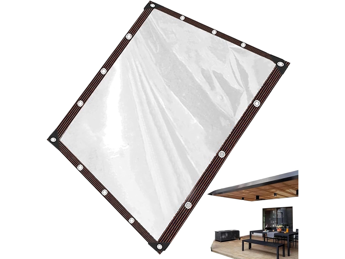 Clear Tarps With Grommets Waterproof Protection, Tarp Cover