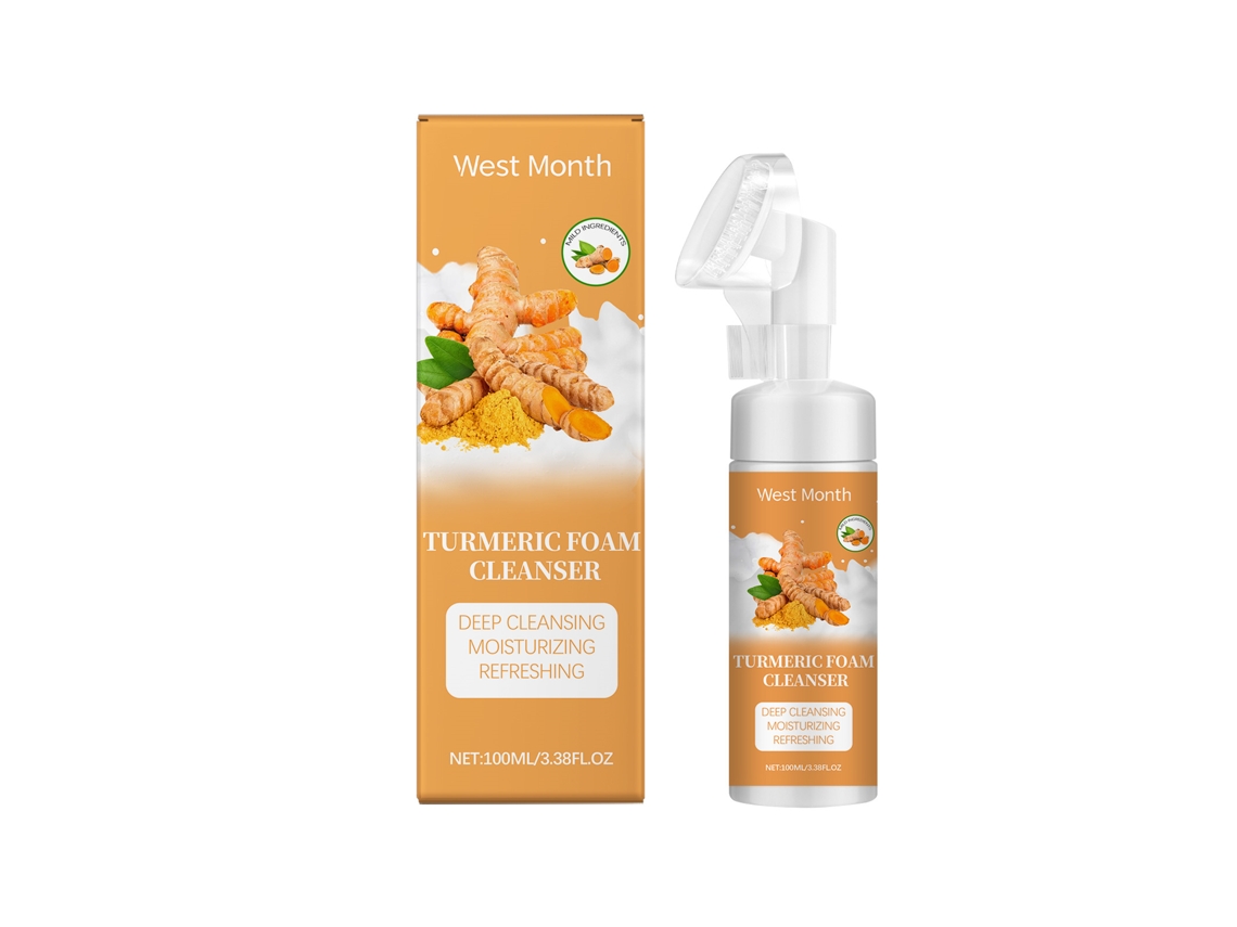 Gel de Limpeza Espumoso com Cúrcuma para uma Higiene Imbatível LAXISCREED