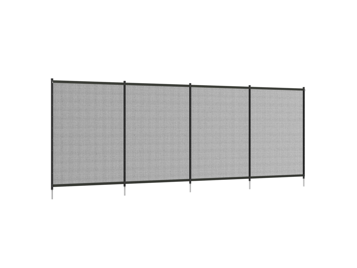 Cerca de Segurança para Piscina 4 Peças Alumínio Texteline 365x126cm | S/MARCA