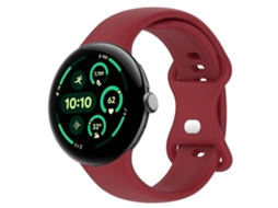 Pulseira De Silicone Sólida Com Fecho Borboleta, Tamanho: G