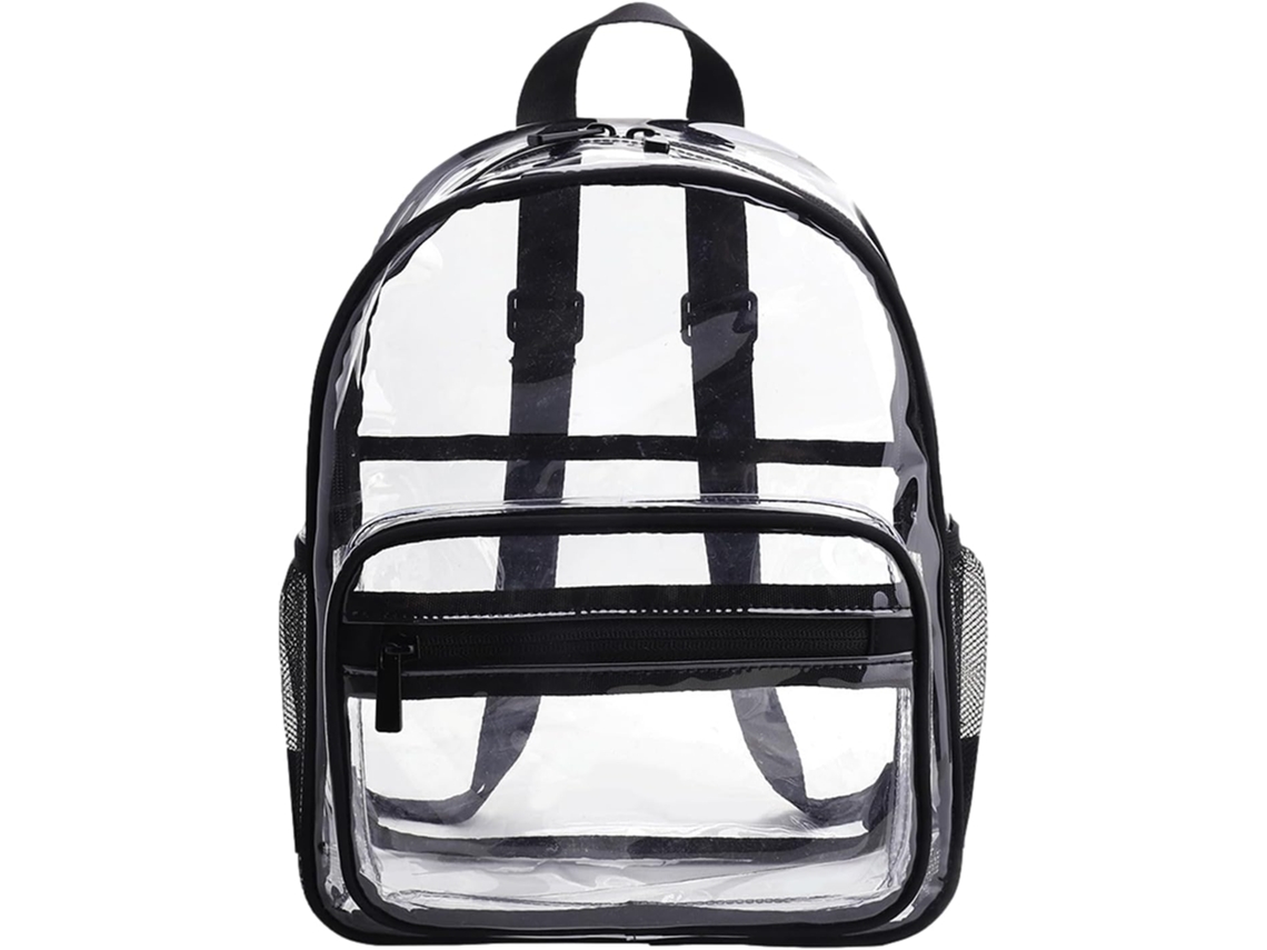 Mochila Transparente Para Jardim De Infância| Fofa, Rosa/ Preta/ Verde- Mochilas Livros Escolares E Cadernos