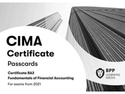 Livro CIMA BA3 Fundamentals of Financial Accounting de Bpp Learning Media (Inglês)