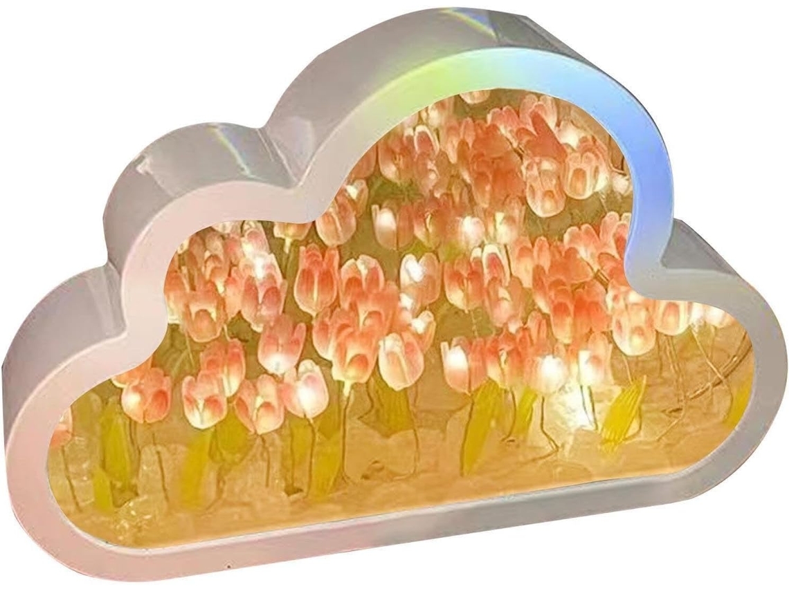 Luminária De Espelho Led Diy Cloud - Para Iluminação E Sinalização