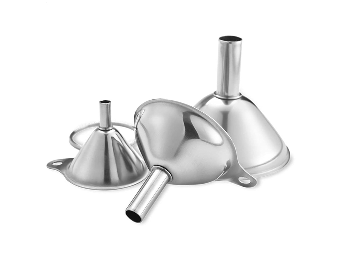 Conjunto De Transferência Kit Para Enchimento Garrafas Pequenas Com 3 Peças