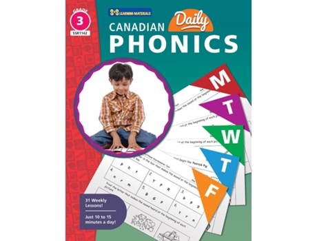 Livro Canadian Daily Phonics Grades 3 De Ruth Solski (inglês)