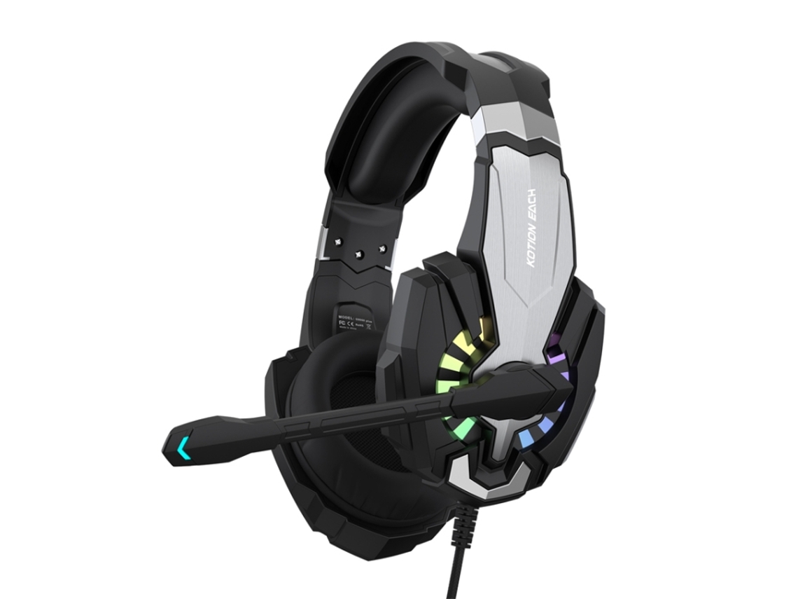 Auscultadores Gaming ZRUXE G9000 Plus com Microfone e Led
