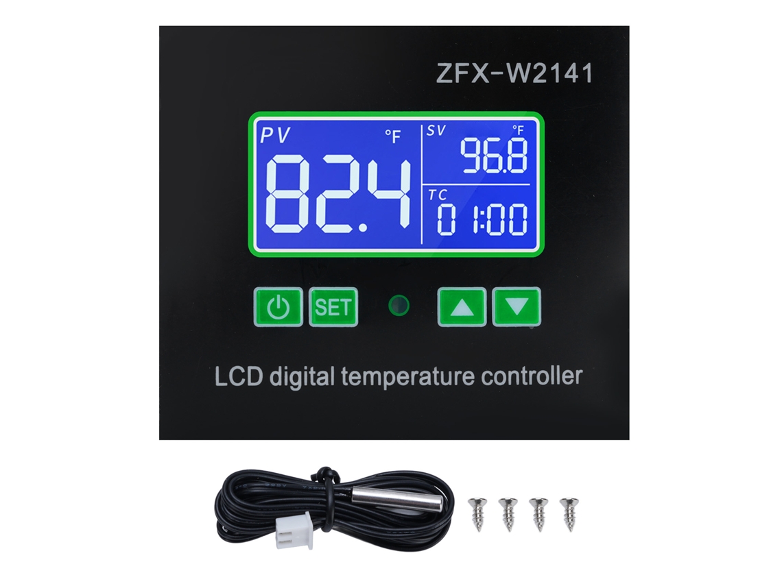 2026 Store controlador de Temperatura Digital Termostato Programável 67℉ a 248℉ Módulo Electrónico