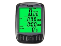 Lurelia Computador De Bicicleta Sem Fio Led, Preto / Branco / Verde