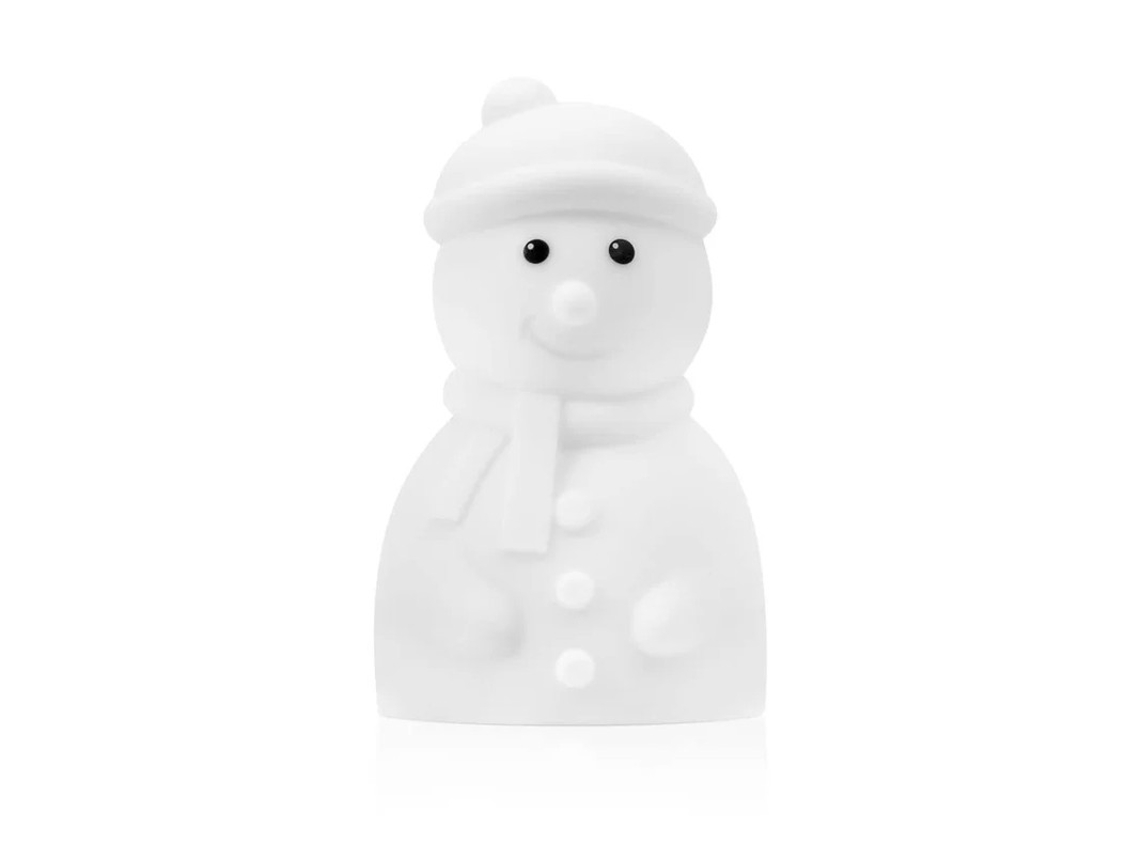 Luz Animais Silicone Yizhood Berçário Crianças Mole Branco