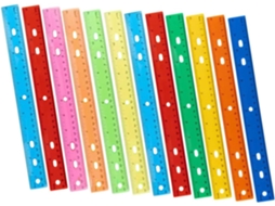 Jojofuny Conjunto De 12 Fitas Métricas De Plástico Coloridas Para
