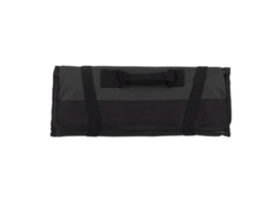 Bolsa multifuncional para ferramentas, feita de tecido Oxford grosso, resistente ao desgaste e à água, portátil, cor preta.