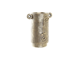 Vaso DKD Home Decor Face Dourado Moderno (29 x 19,5 x 36 cm)