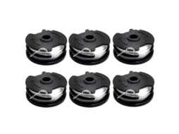 Kit com 6 Carretéis de Fio AQUAFORGE compatível com Parkside Tlp 01