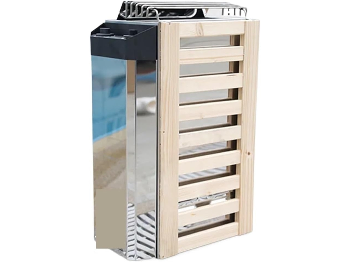 Aquecedor de Sauna SFUSHOS, inox com controle interno (3,6k)