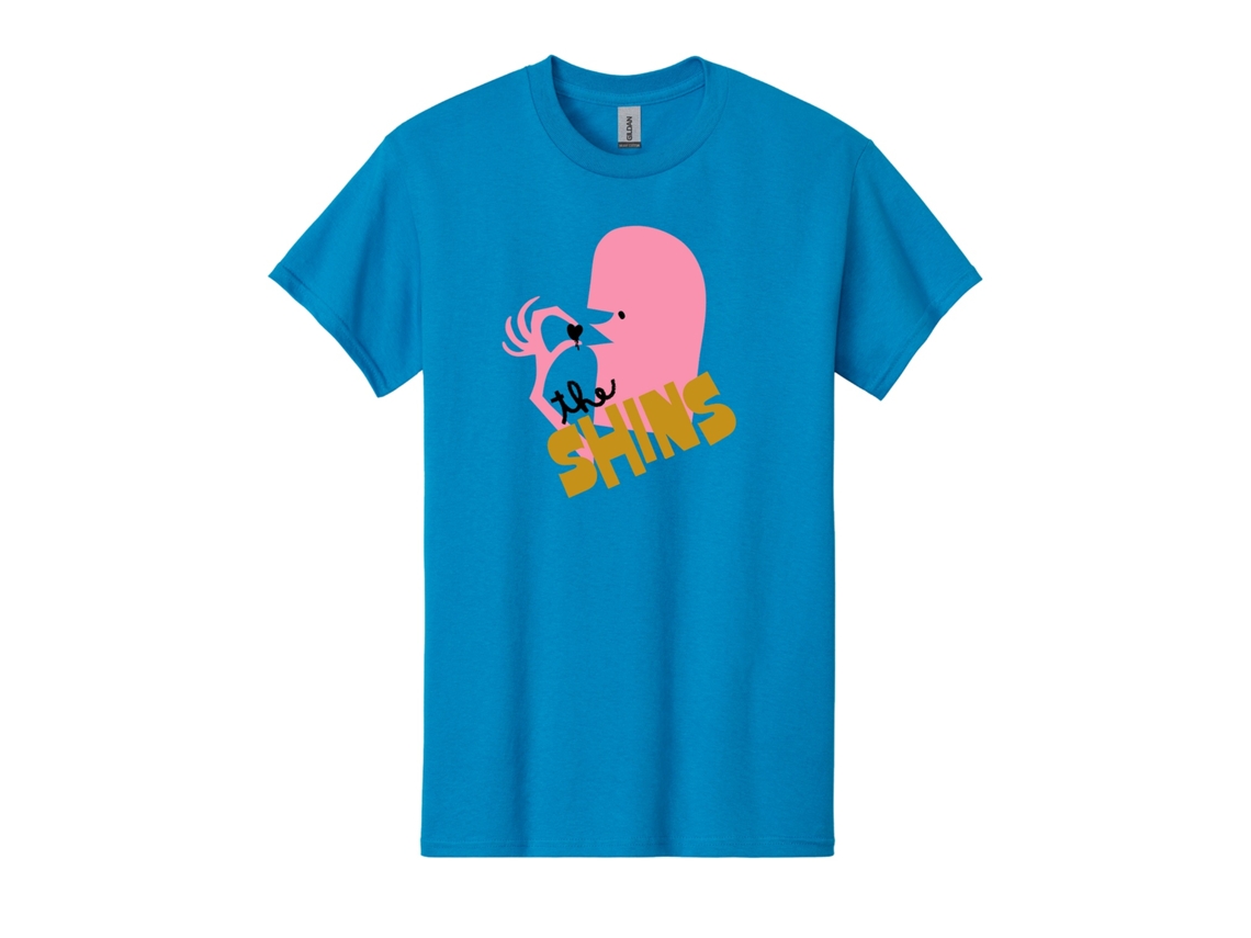 The Shins Limited Edition Heart Guy T shirt ROCKINSTONE Unisex Adults Best Sellers Size:s
