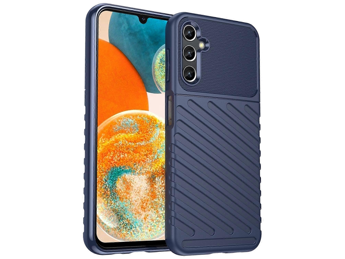 Capa De Tpu À Prova De Choque Thunderbolt Para Samsung Galaxy A14 4g