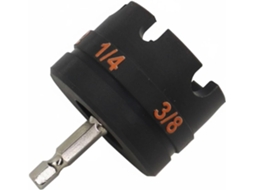 Adaptador Extrator De Porca Sextavada Para Chave Fenda, Suporte Para Soquete Sextavado, Alumínio Robusto Para Uso