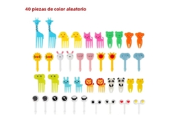 Colher de Frutas Reutilizável Estilo Americano com Desenho Animado MDUG (estampa de Animais)