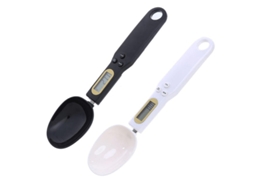 Conjunto de Escala de Cozinha de Precisão Digital, 2 Pacotes, 0,2g 500g, Preto e Branco ZYBLSSBB