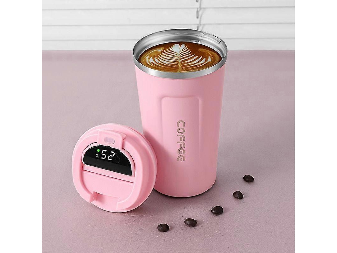 Garrafa Térmica Inteligente Para Café Com Visor Led E Temperatura Ly Ebike