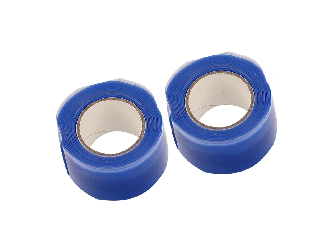 Fita Adesiva Flexível Autofusível Cryfokt, Fita De Silicone Alta Aderência, 2 Peças Para Equipamentos De Pesca E