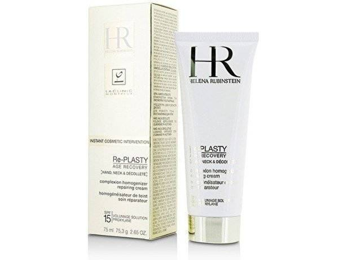 Creme de Pescoço HELENA RUBINSTEIN Re-Plasty Age Recovery Complexion Homogenizer Repairing Cream Spf 10 (75 ml)