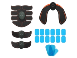 Estimulador Muscular Abdominal, Design Portátil, Tecnologia Ems Recarregável, 10