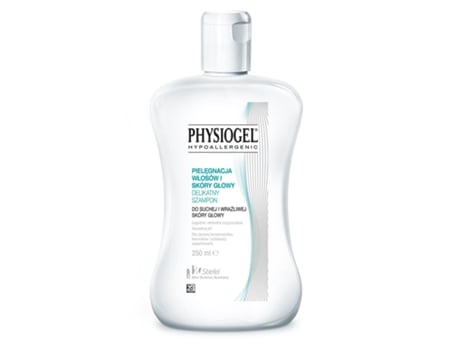 Shampoo Hidratante para Couro Cabeludo Seco e Sensível, 250ml Physiogel