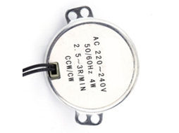 Motor Sincrônico De Engrenagem 220-240v Ca 4w 2,5-3rpm Cw/ccw 1 Unidade