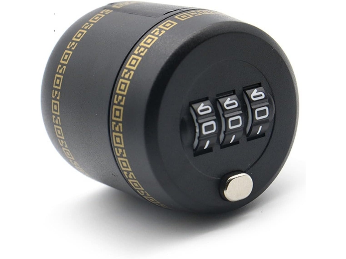 Cadeado De Senha Para Garrafa Plástico, Cadeado De Combinação Para Rolha Vinho, Rolha A Vácuo, Dispositivo De Proteção