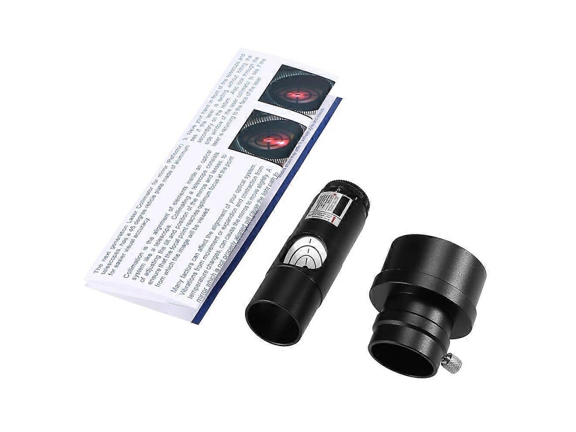 Colimador De Telescópio De 1,25 Polegadas Com Adaptador De 2 Polegadas Para Telescópio Refletor Newtoniano, Colimação A Laser Sca, 7 Níveis De Brilho,