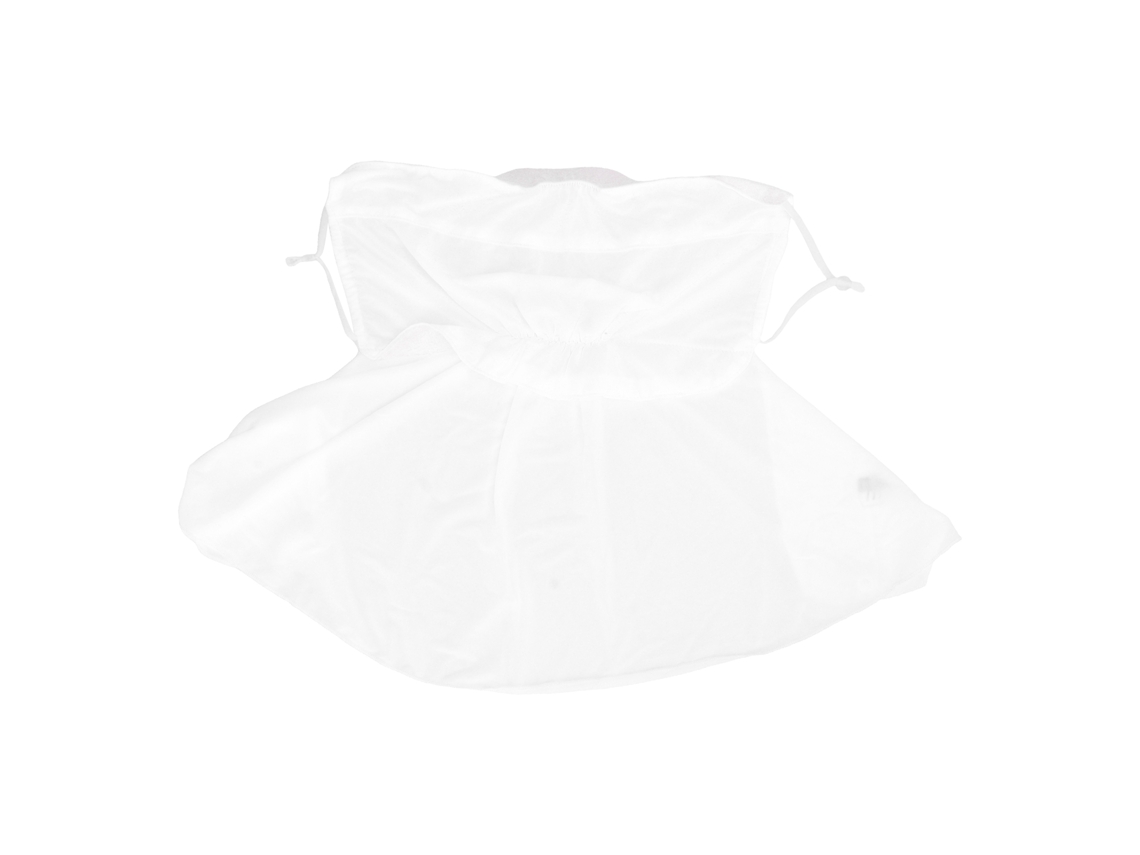 Vlrla-cubre Rostro Protector Solar De Seda De Hielo Transpirable Para Golf Y Actividades Al Aire Libre Blanco