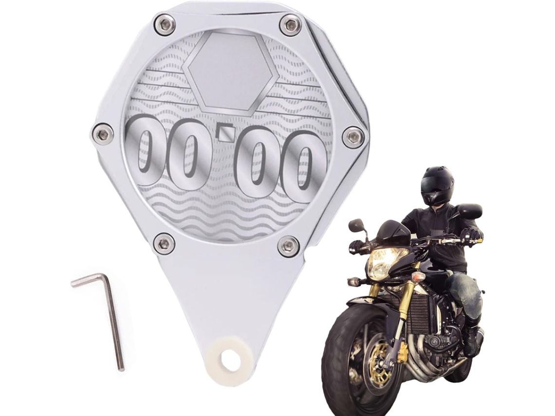 Suporte hexagonal para placa de motocicleta