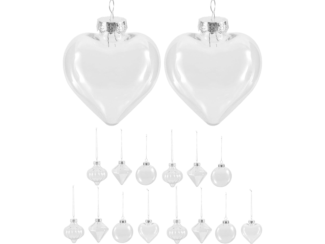 Conjunto De 16 Bolas Em Plástico, Decoração