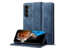 Capa De Celular Lc.imeeke De Couro Fosco Ultrafina Com Forte Magnetismo Para Samsung Galaxy S23+ 5g