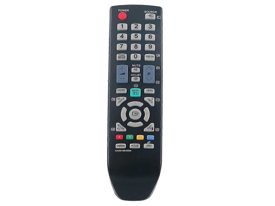Controle Remoto De Substituição Aa59-00498a Para Tvs Led Lcd Samsung Aa59-00517a E Aa59-0647a