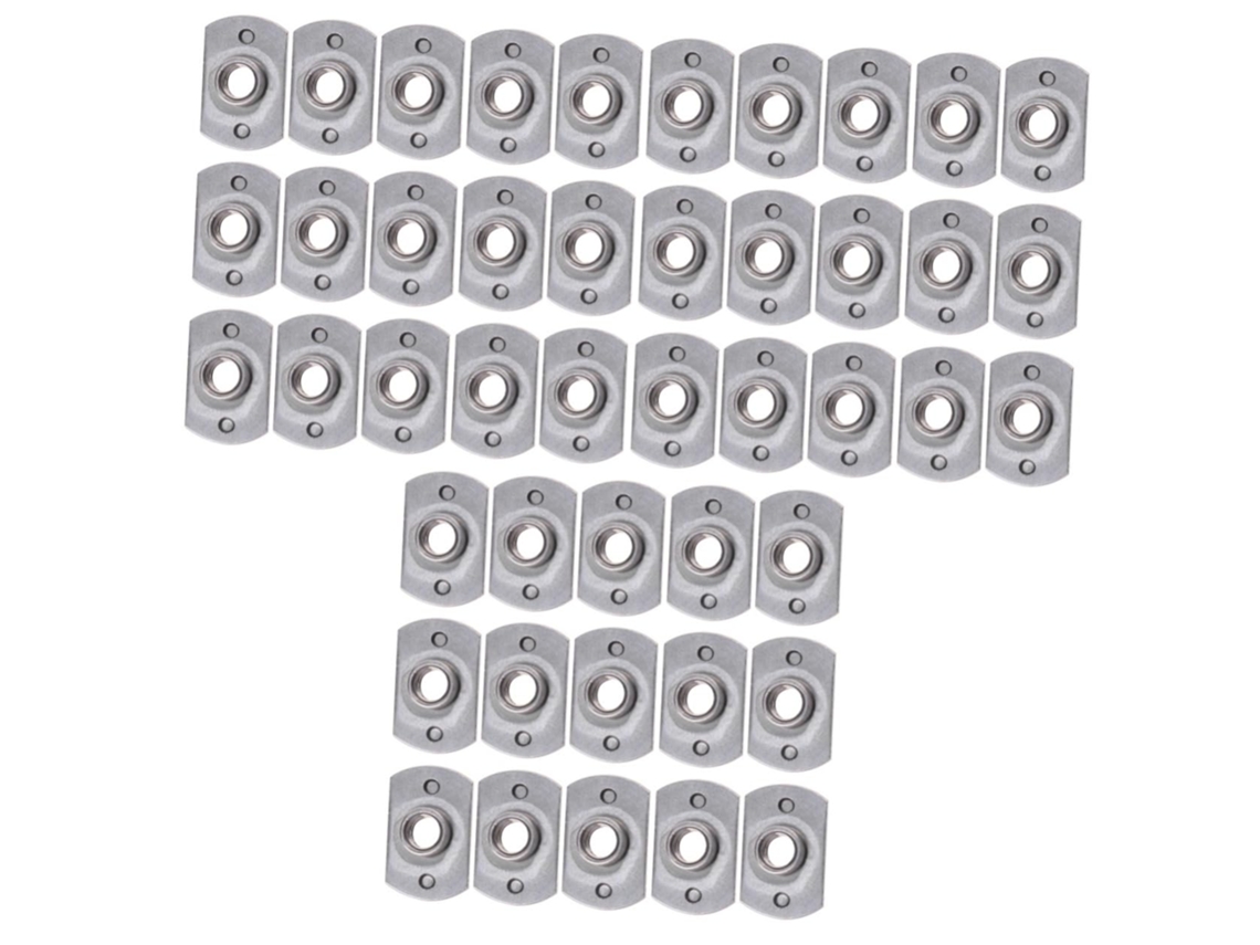 Conjunto Com 3 Pacotes De 15 Porcas T Para Eletrodomésticos E Brinquedos M8, Porcas T Com Pontas, Insertos De Solda M8